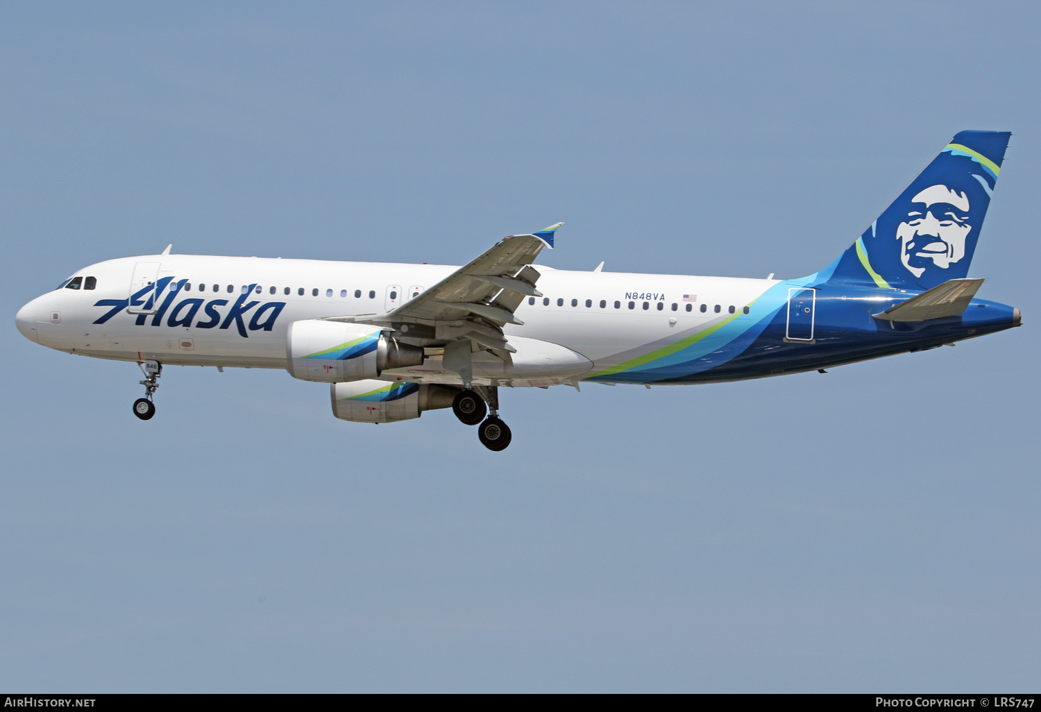Aircraft Photo of N848VA | Airbus A320-214 | Alaska Airlines | AirHistory.net #350907