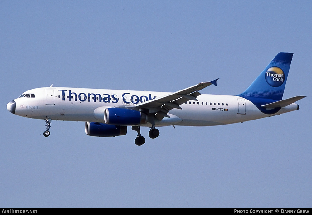 Aircraft Photo of OO-TCC | Airbus A320-231 | Thomas Cook Airlines | AirHistory.net #350916