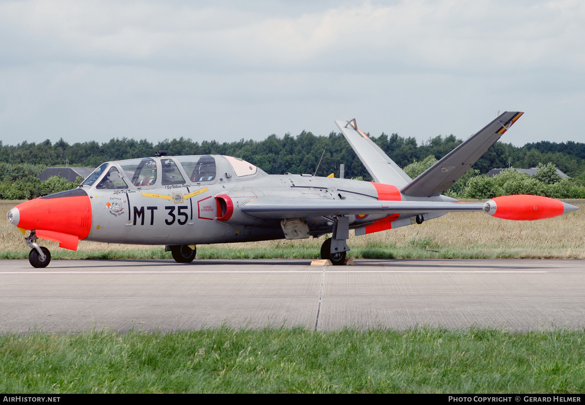 Aircraft Photo of MT-35 | Fouga CM-170M Magister | Belgium - Air Force | AirHistory.net #350927