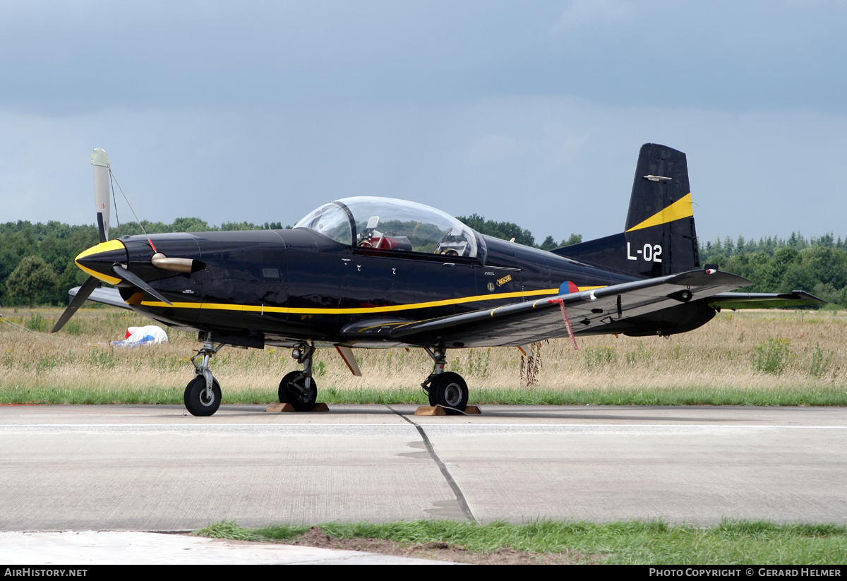 Aircraft Photo of L-02 | Pilatus PC-7 | Netherlands - Air Force | AirHistory.net #350929