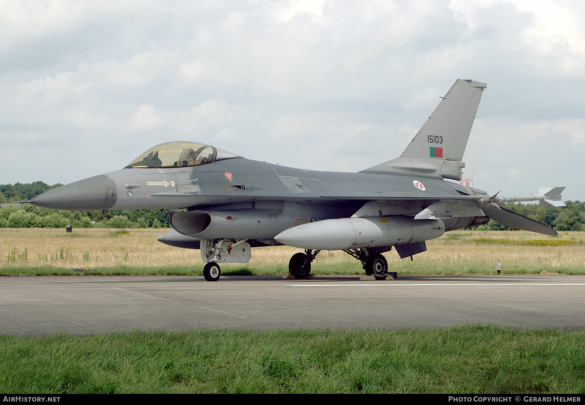 Aircraft Photo of 15103 | Lockheed F-16A Fighting Falcon | Portugal - Air Force | AirHistory.net #350930