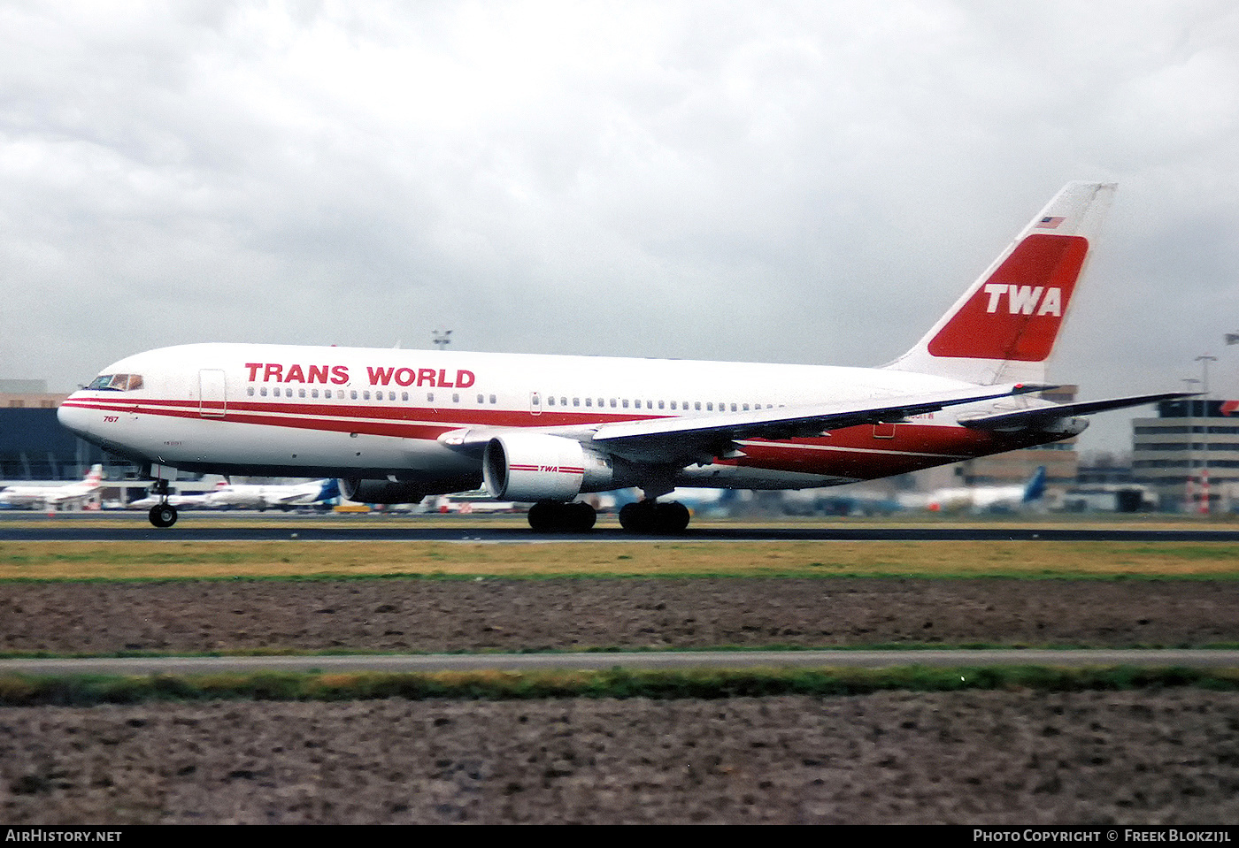 Aircraft Photo of N603TW | Boeing 767-231(ER) | Trans World Airlines - TWA | AirHistory.net #350937