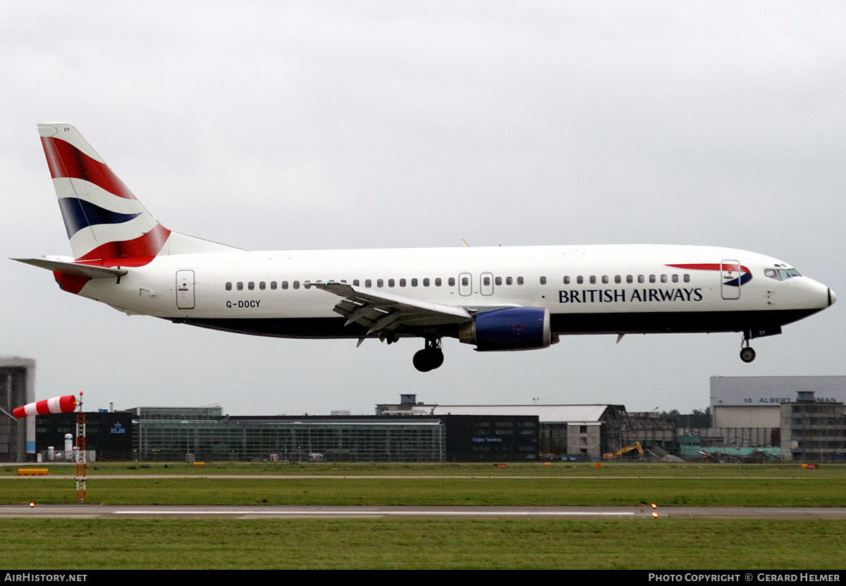 Aircraft Photo of G-DOCY | Boeing 737-436 | British Airways | AirHistory.net #350945
