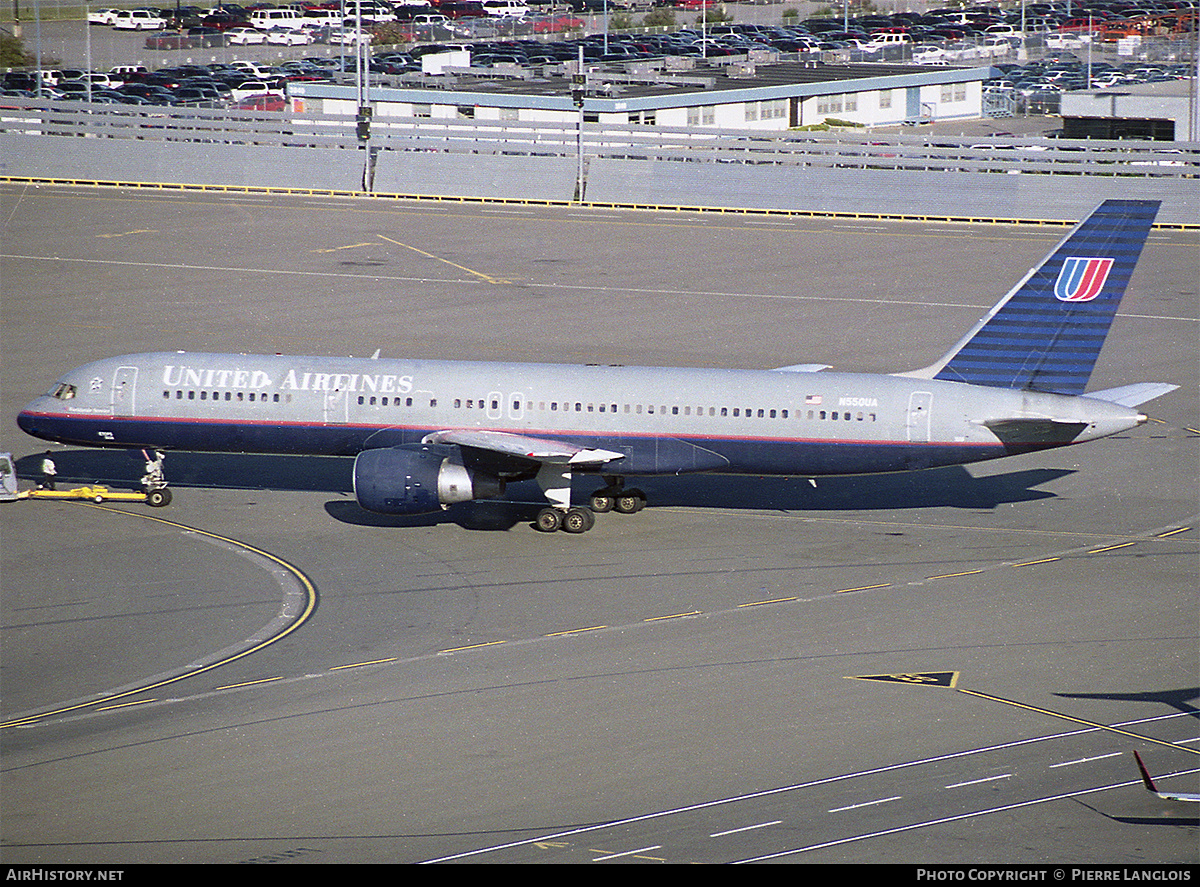 Aircraft Photo of N550UA | Boeing 757-222 | United Airlines | AirHistory.net #350947