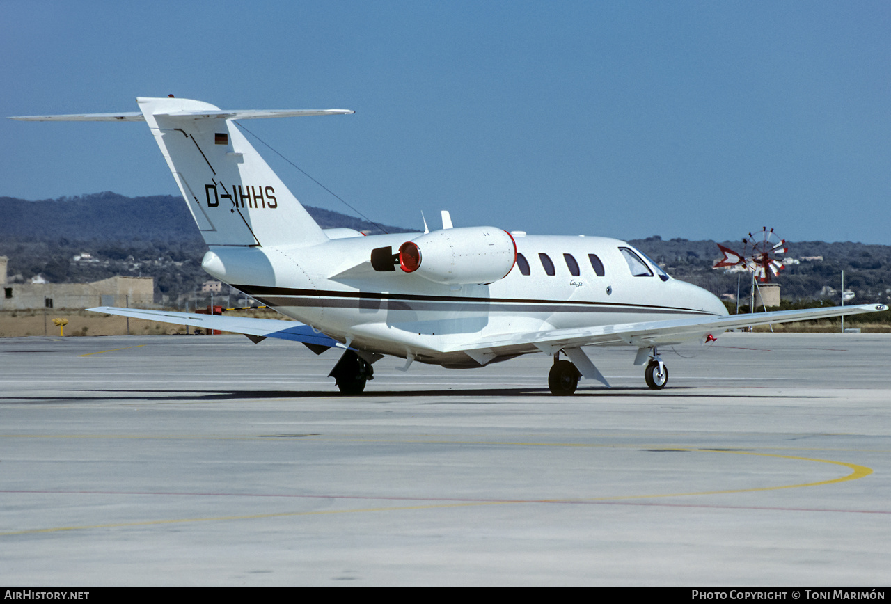 Aircraft Photo of D-IHHS | Cessna 525 CitationJet | AirHistory.net #350954