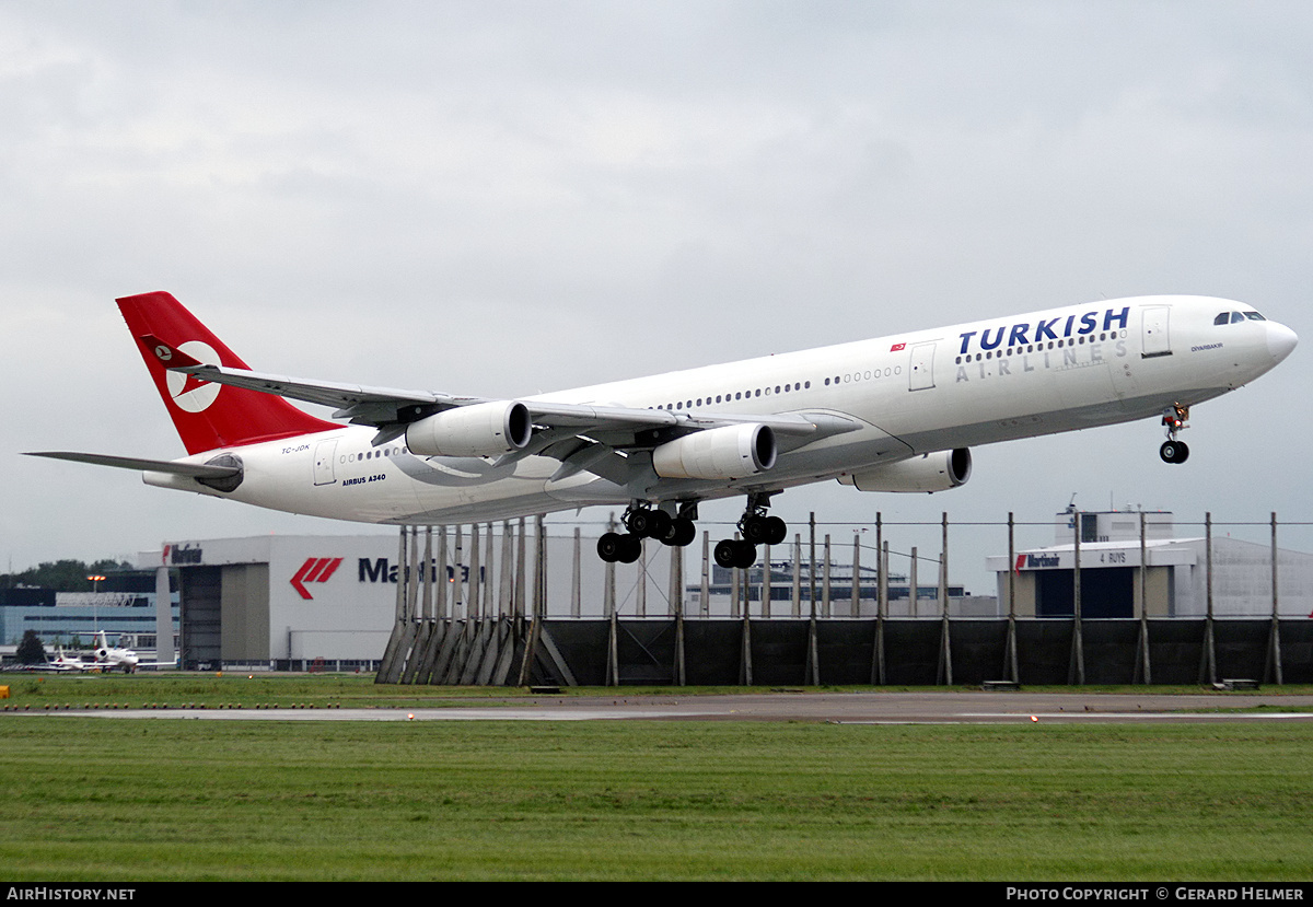 Aircraft Photo of TC-JDK | Airbus A340-311 | Turkish Airlines | AirHistory.net #350962
