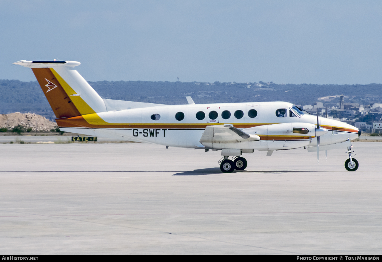 Aircraft Photo of G-SWFT | Beech 200 Super King Air | Air Swift | AirHistory.net #350966