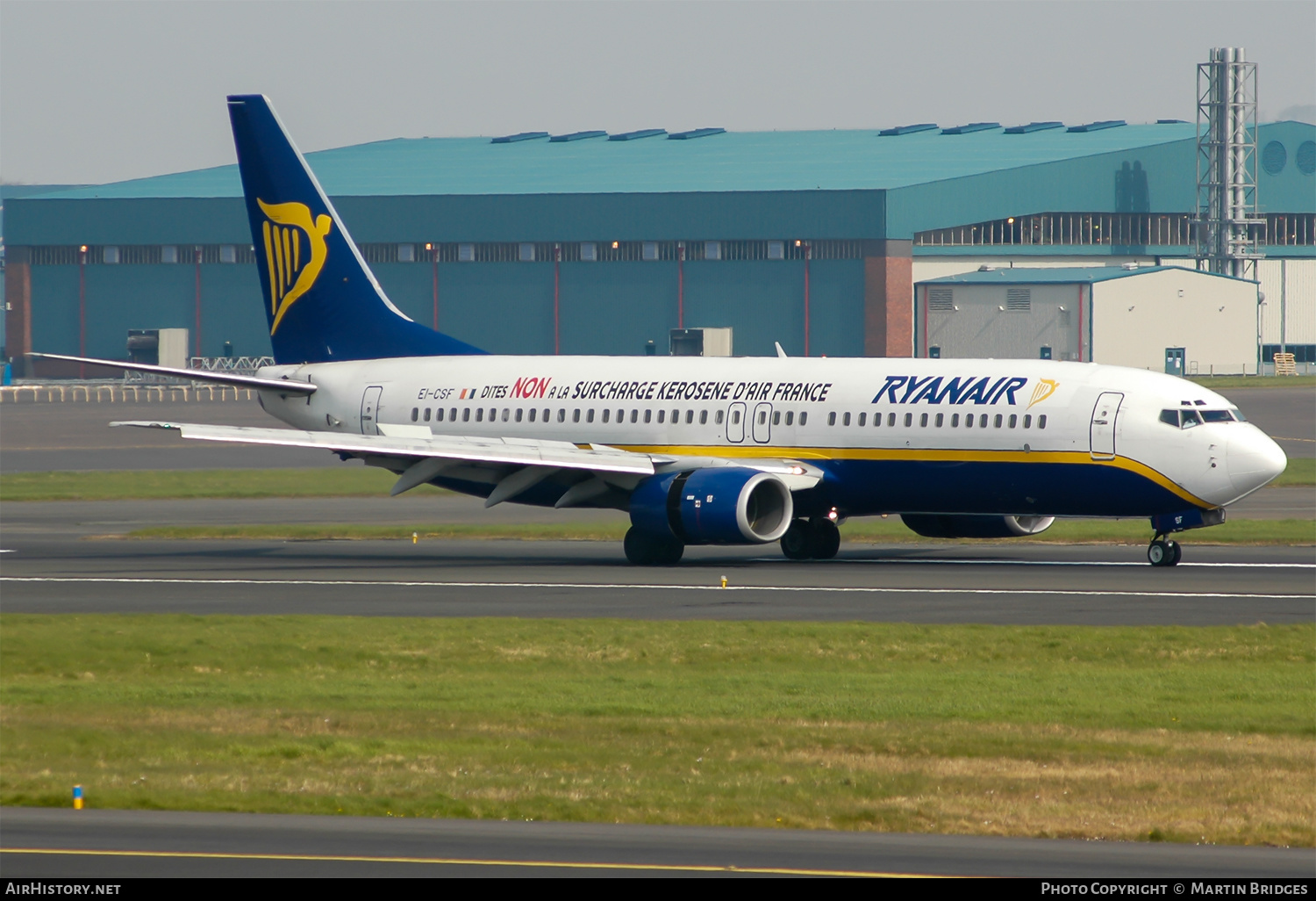 Aircraft Photo of EI-CSF | Boeing 737-8AS | Ryanair | AirHistory.net #350973
