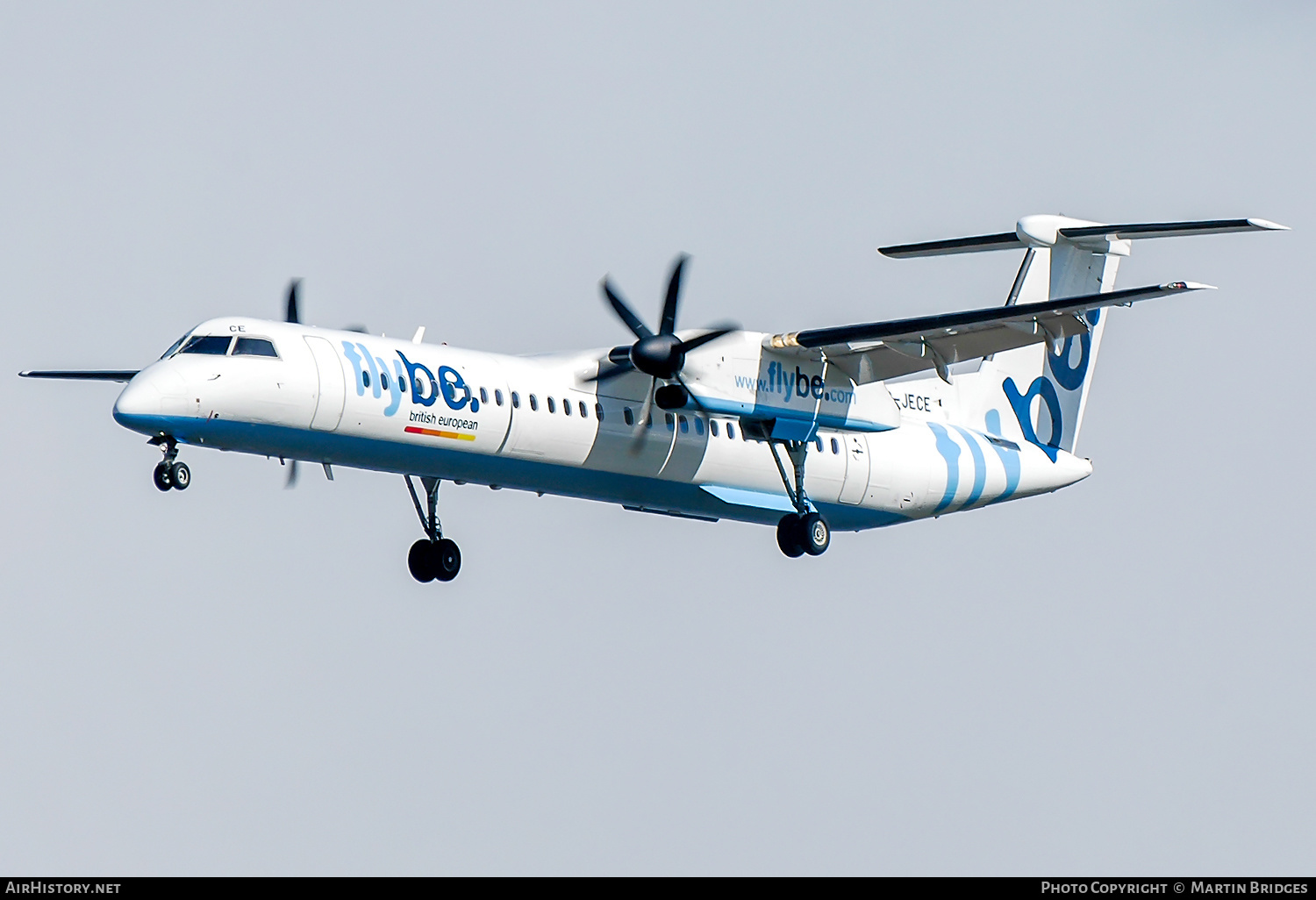 Aircraft Photo of G-JECE | Bombardier DHC-8-402 Dash 8 | Flybe - British European | AirHistory.net #350979