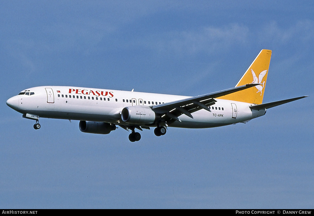 Aircraft Photo of TC-APK | Boeing 737-86N | Pegasus Airlines | AirHistory.net #350984