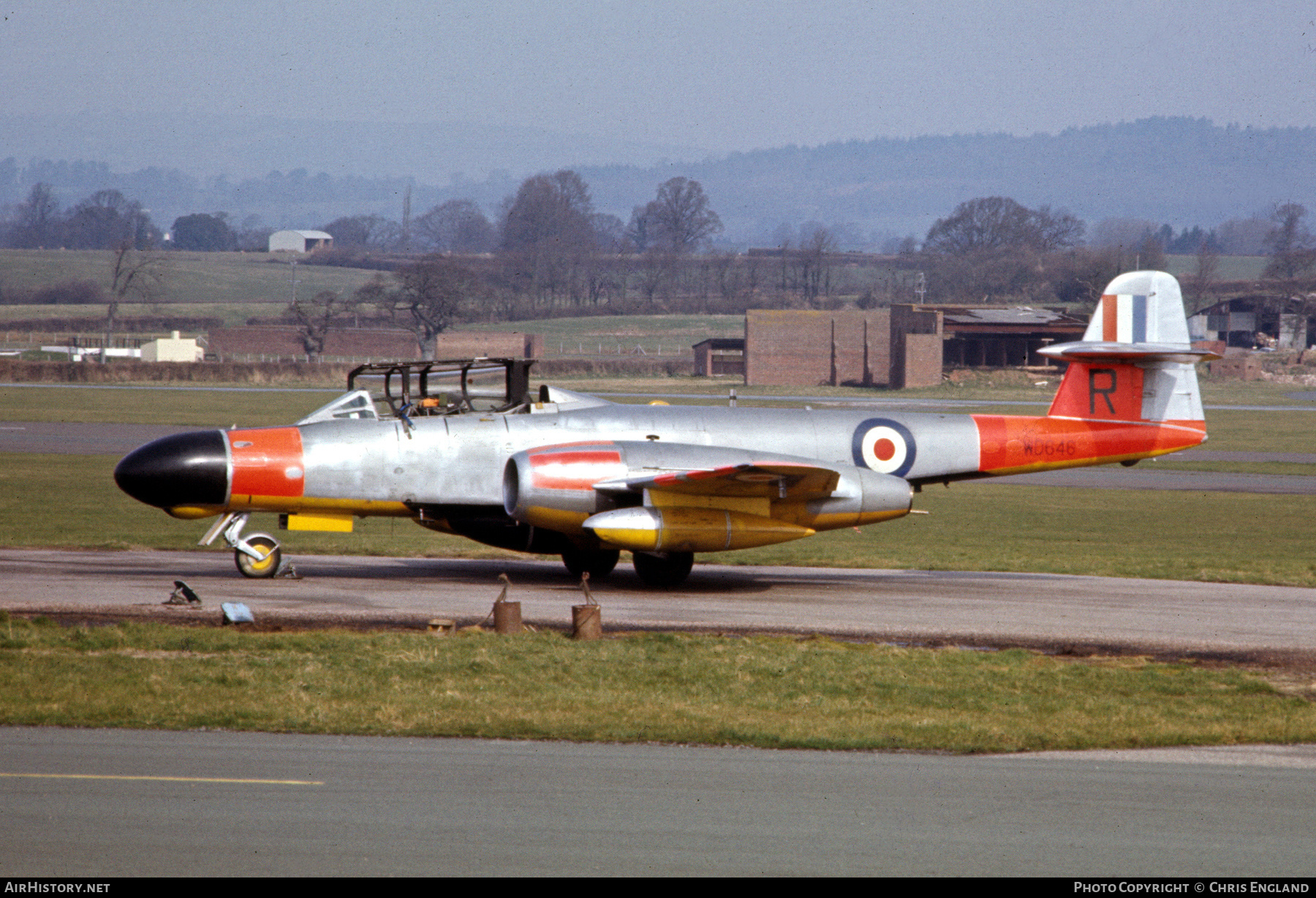 Aircraft Photo of WD646 | Gloster Meteor TT20 | UK - Air Force | AirHistory.net #350990