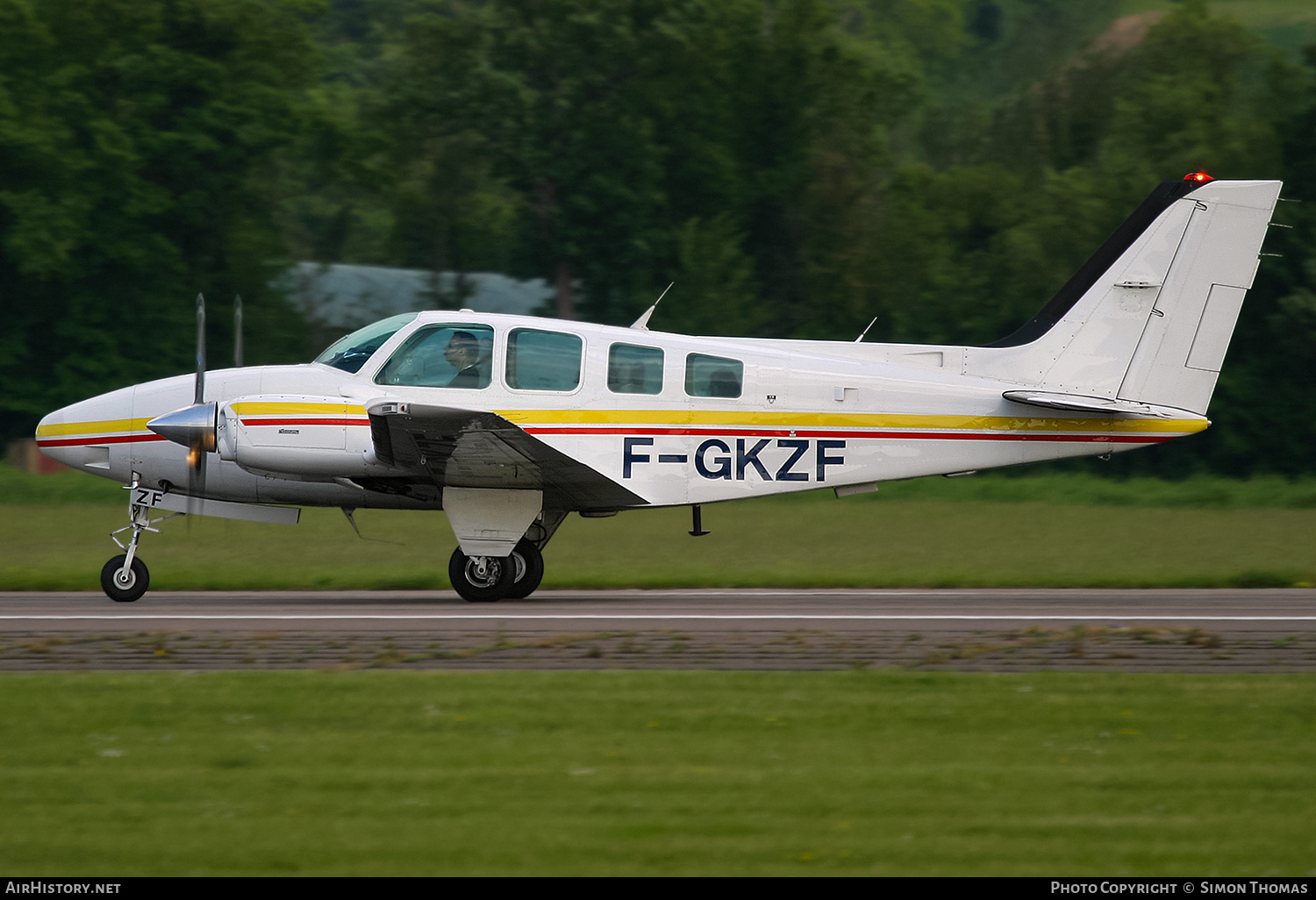 Aircraft Photo of F-GKZF | Beech 58 Baron | AirHistory.net #350992
