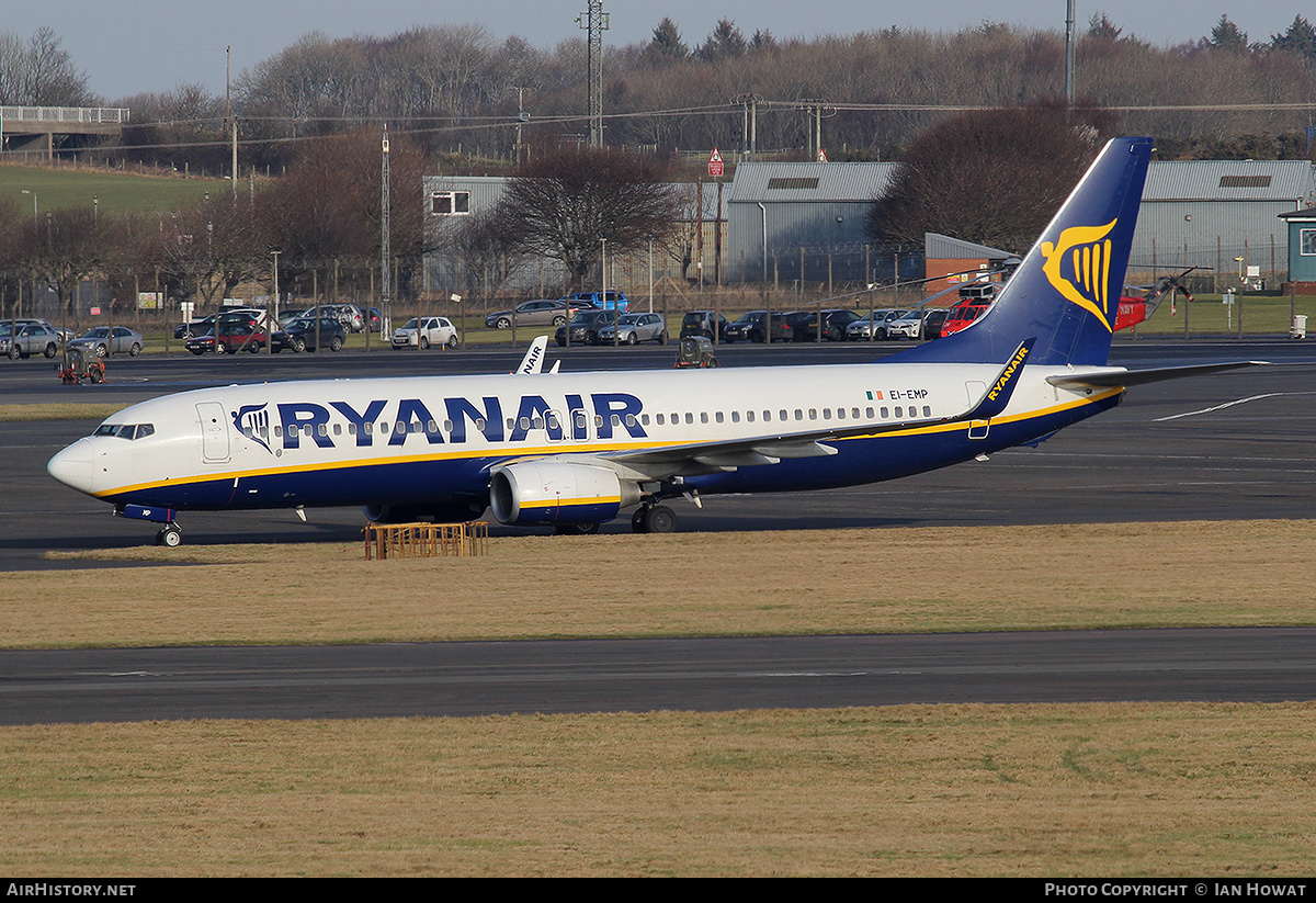 Aircraft Photo of EI-EMP | Boeing 737-8AS | Ryanair | AirHistory.net #350993