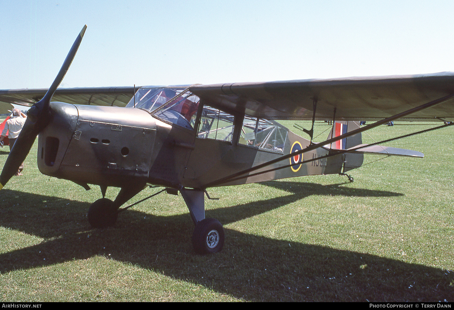 Aircraft Photo of G-ATAX / NJ916 | Taylorcraft E Auster Mk3 | UK - Air Force | AirHistory.net #351001