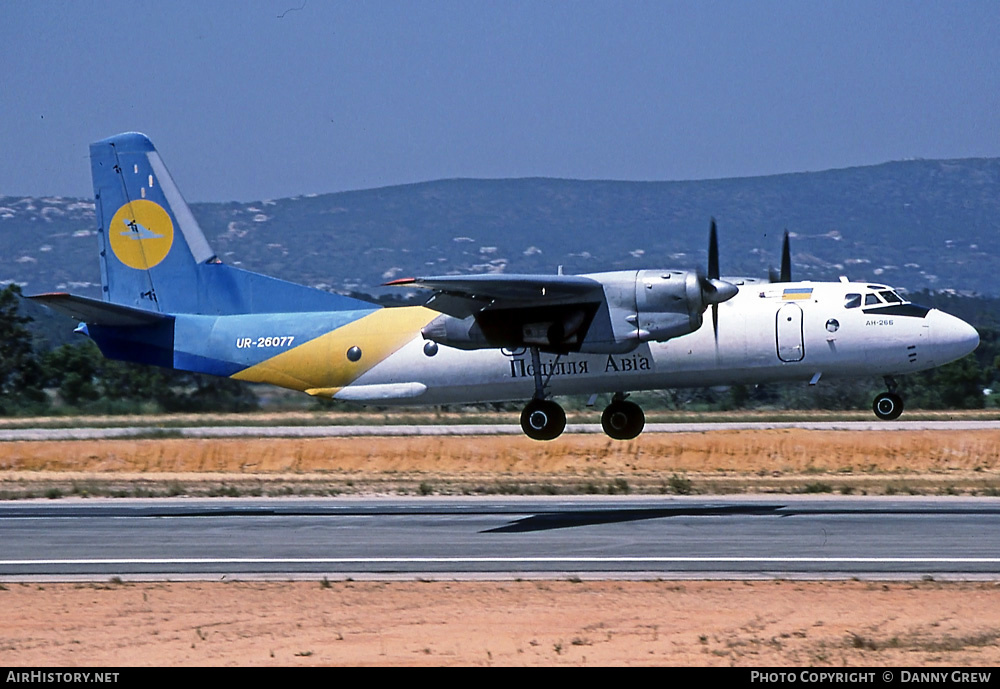 Aircraft Photo of UR-26077 | Antonov An-26B-100 | Podillia Avia | AirHistory.net #351005