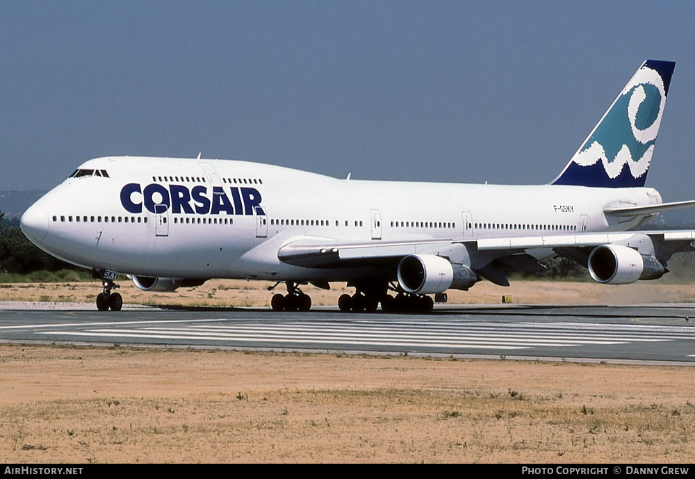 Aircraft Photo of F-GSKY | Boeing 747-312 | Corsair | AirHistory.net #351010