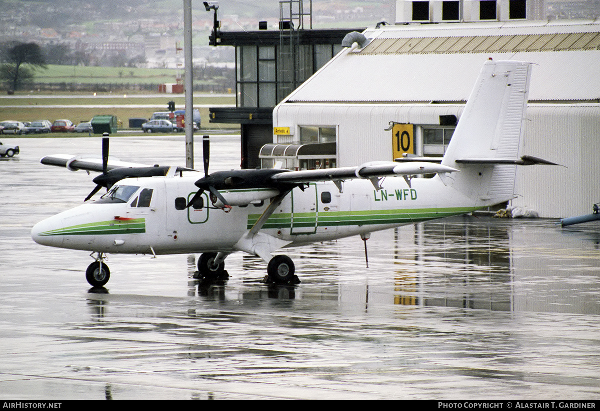 Aircraft Photo of LN-WFD | De Havilland Canada DHC-6-300 Twin Otter | Loganair | AirHistory.net #351019