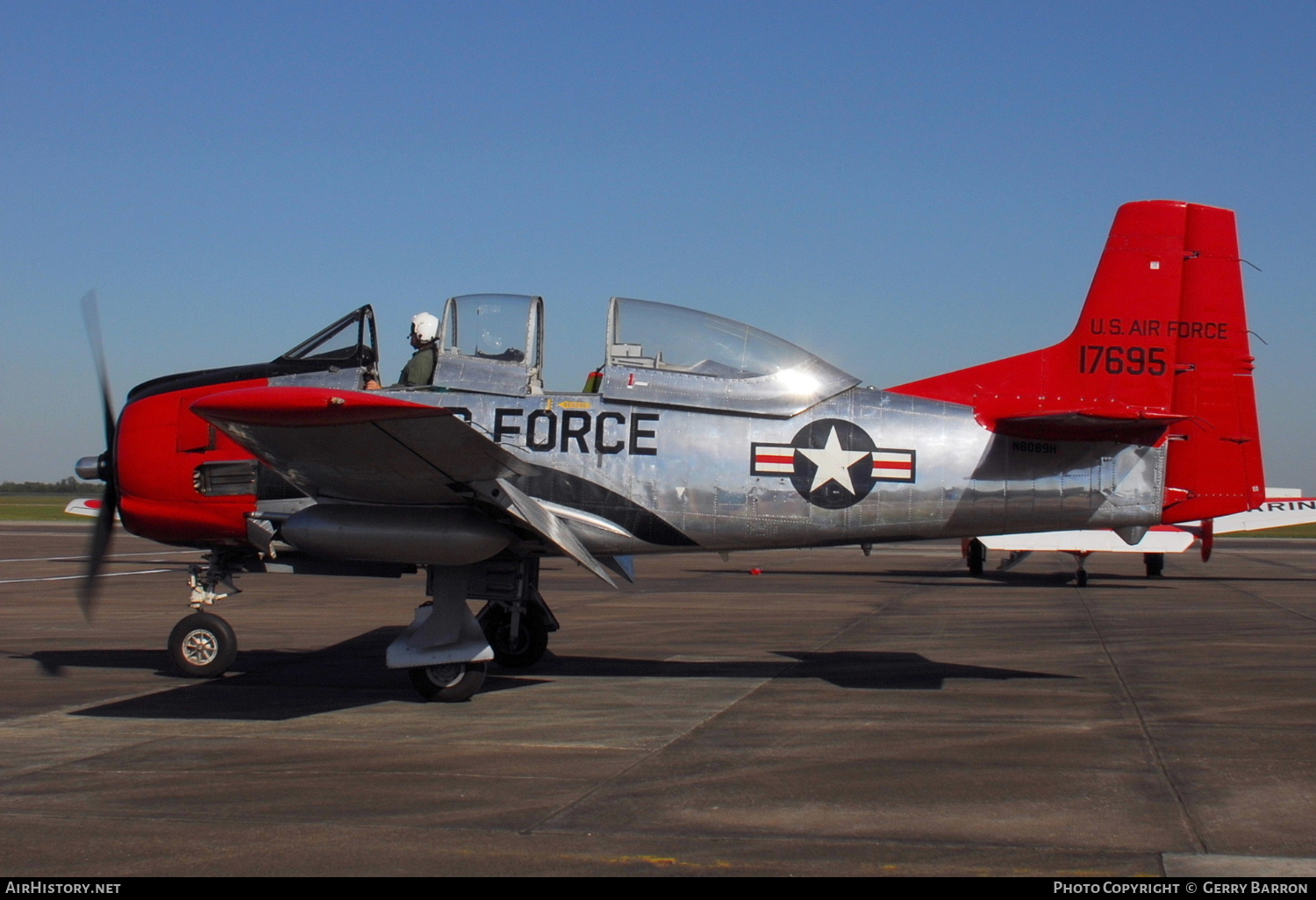 Aircraft Photo of N8089H / 17695 | North American T-28A Trojan | USA - Air Force | AirHistory.net #351020