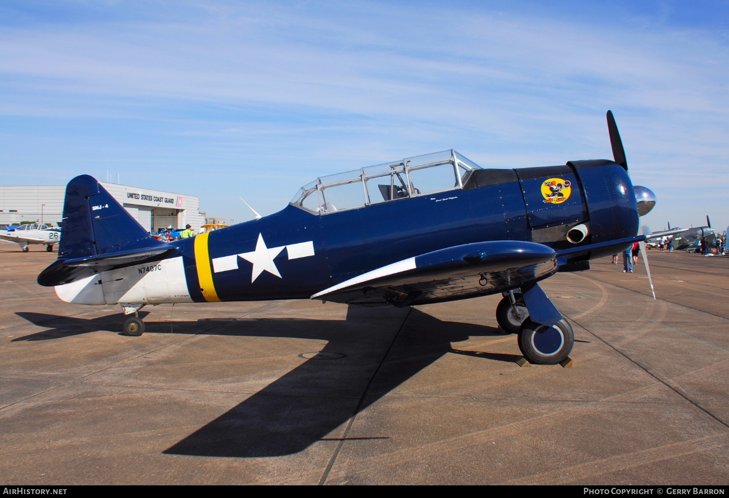 Aircraft Photo of N7407C / 27729 | North American SNJ-4 Texan | USA - Navy | AirHistory.net #351022