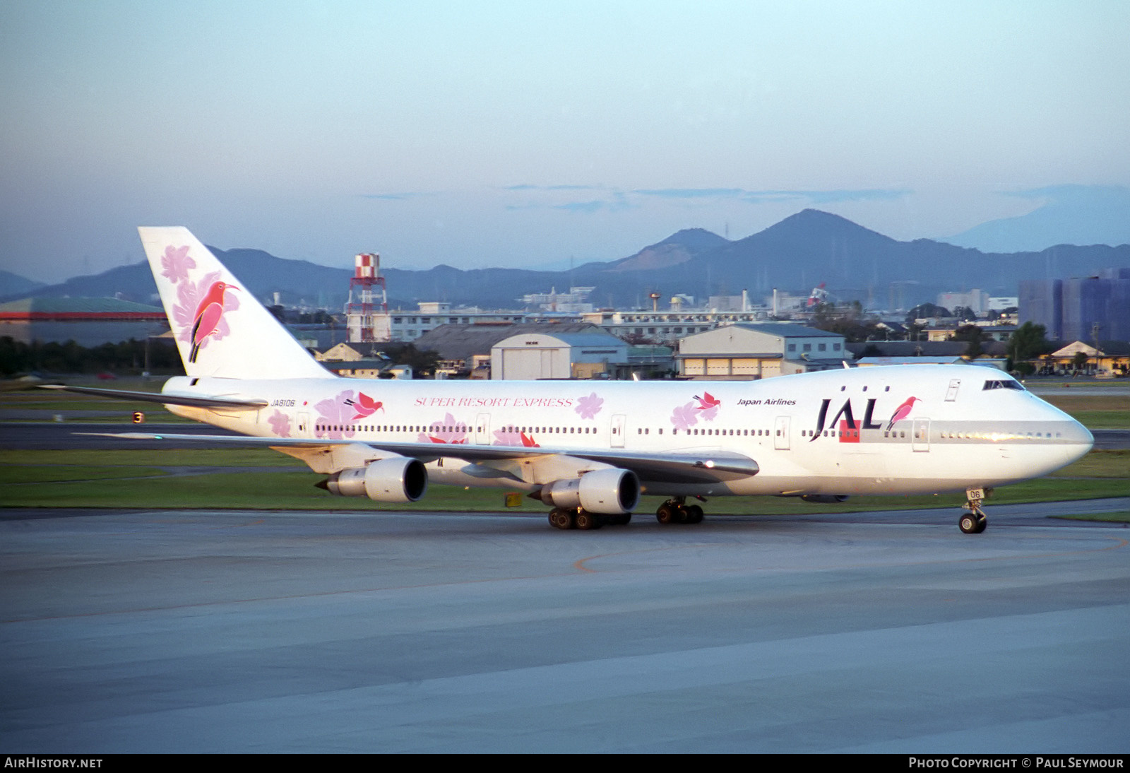 Aircraft Photo of JA8106 | Boeing 747-246B | Japan Airlines - JAL | AirHistory.net #351023