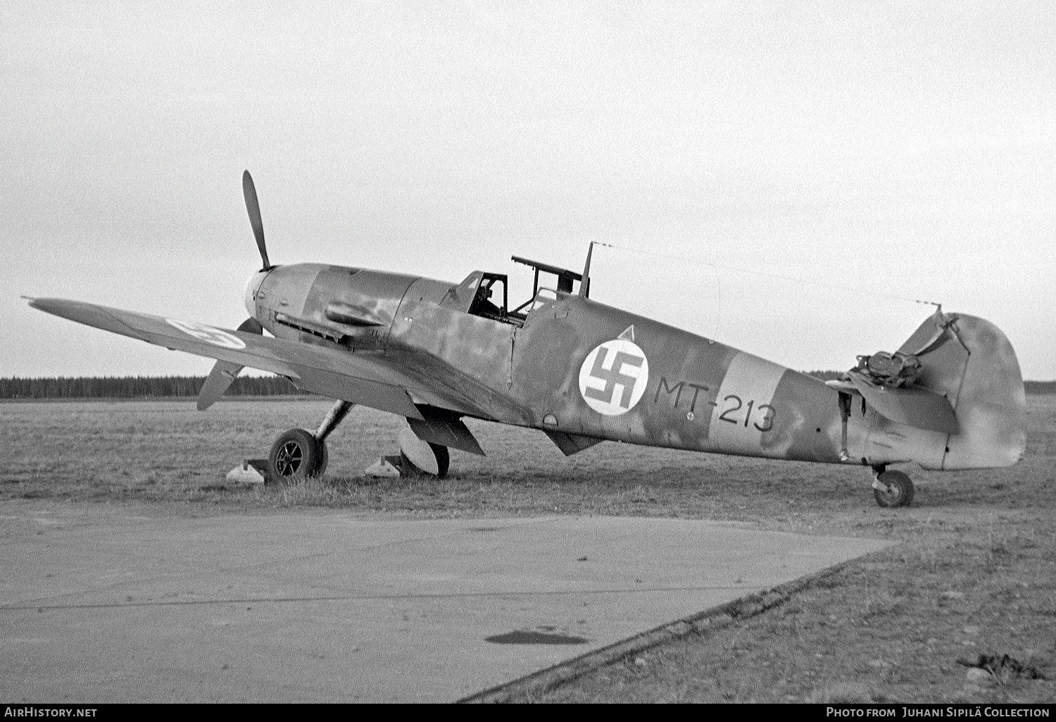Aircraft Photo of MT-213 | Messerschmitt Bf-109G-2 | Finland - Air Force | AirHistory.net #351024