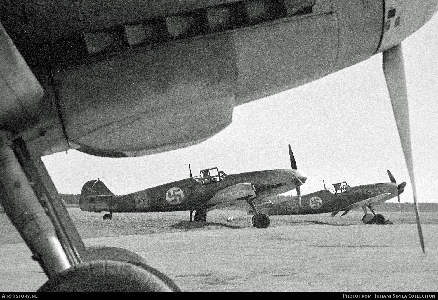 Aircraft Photo of MT-214 | Messerschmitt Bf-109G-2 | Finland - Air Force | AirHistory.net #351025
