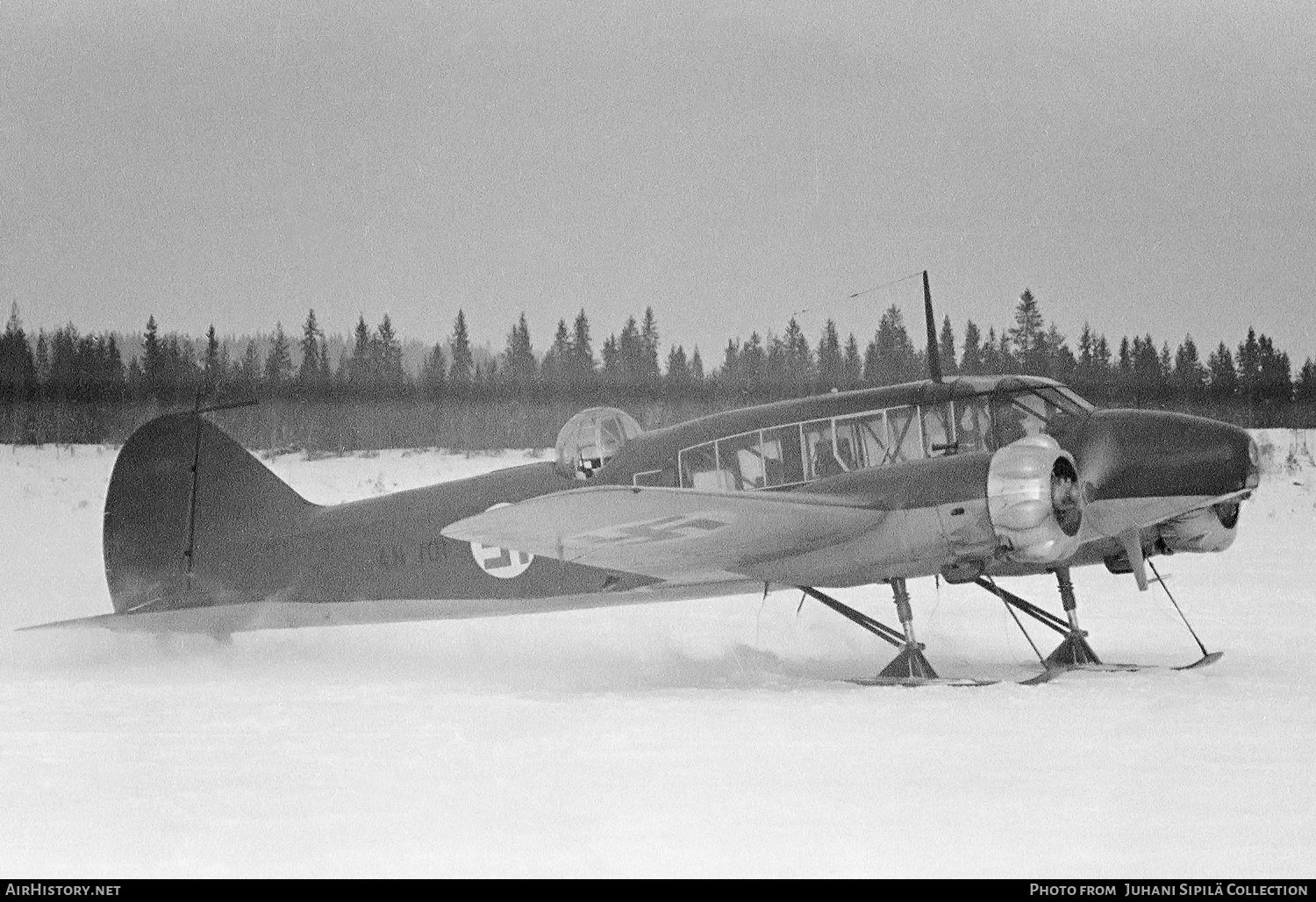 Aircraft Photo of AN-101 | Avro 652A Anson I | Finland - Air Force | AirHistory.net #351027
