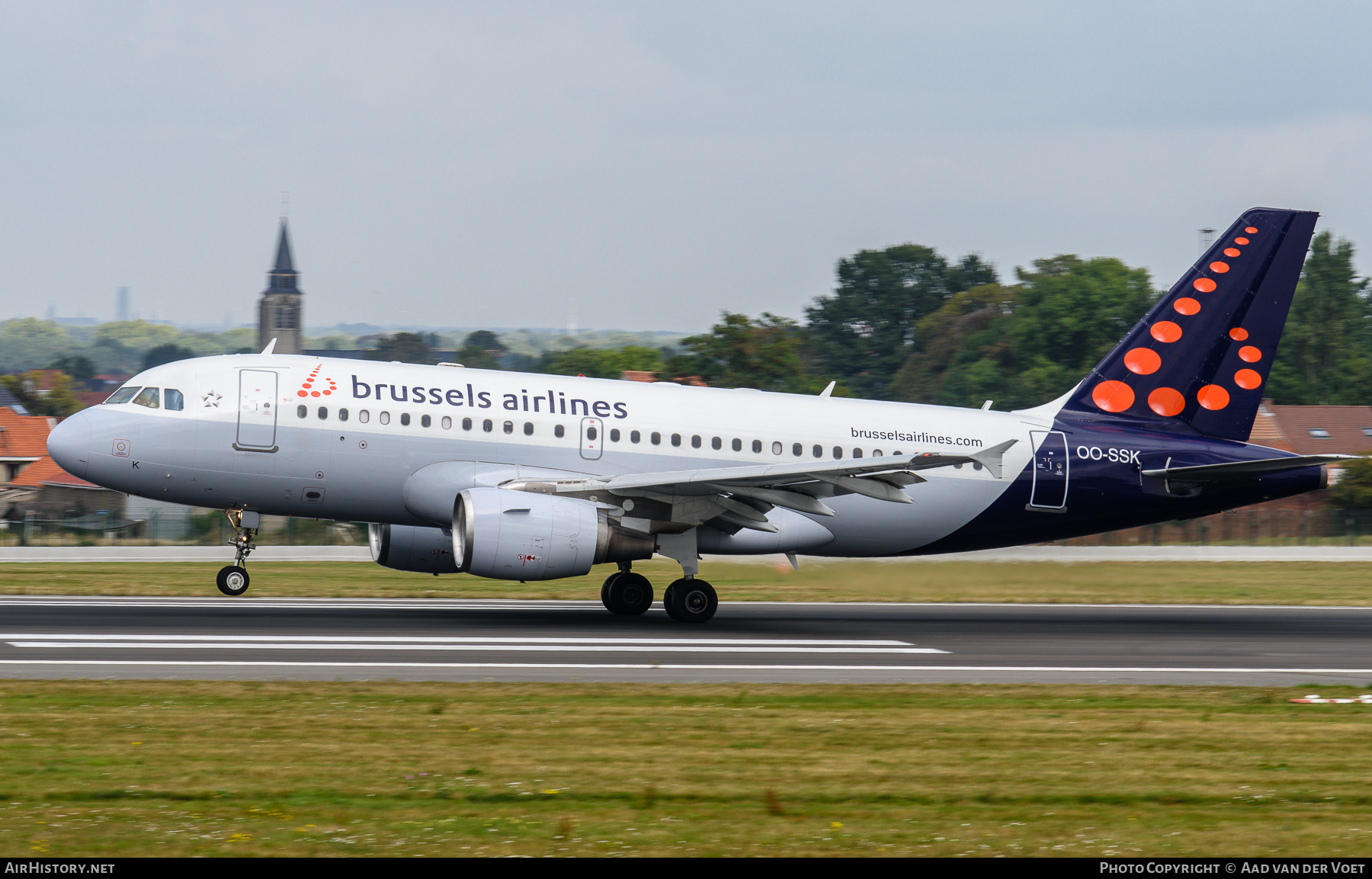 Aircraft Photo of OO-SSK | Airbus A319-112 | Brussels Airlines | AirHistory.net #351033