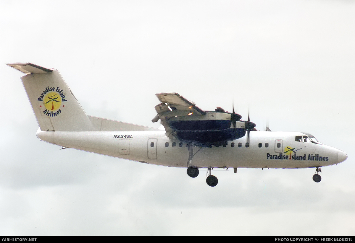 Aircraft Photo of N234SL | De Havilland Canada DHC-7-102 Dash 7 | Paradise Island Airlines | AirHistory.net #351036