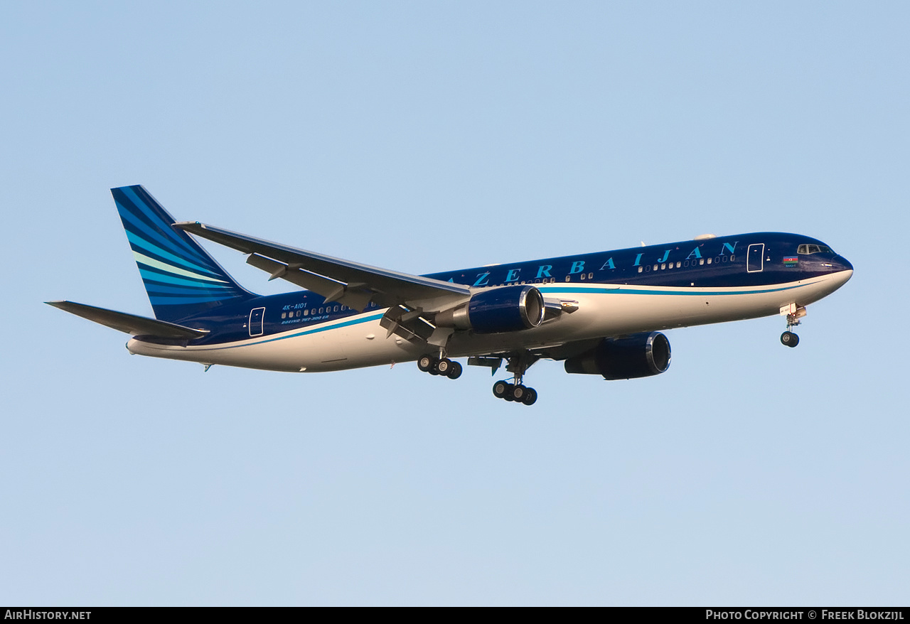 Aircraft Photo of 4K-AI01 | Boeing 767-32L/ER | Azerbaijan Government | AirHistory.net #351042