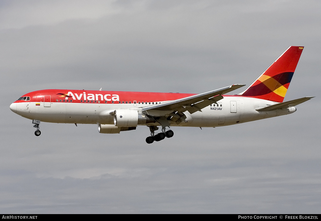 Aircraft Photo of N421AV | Boeing 767-2B1/ER | Avianca | AirHistory.net #351062