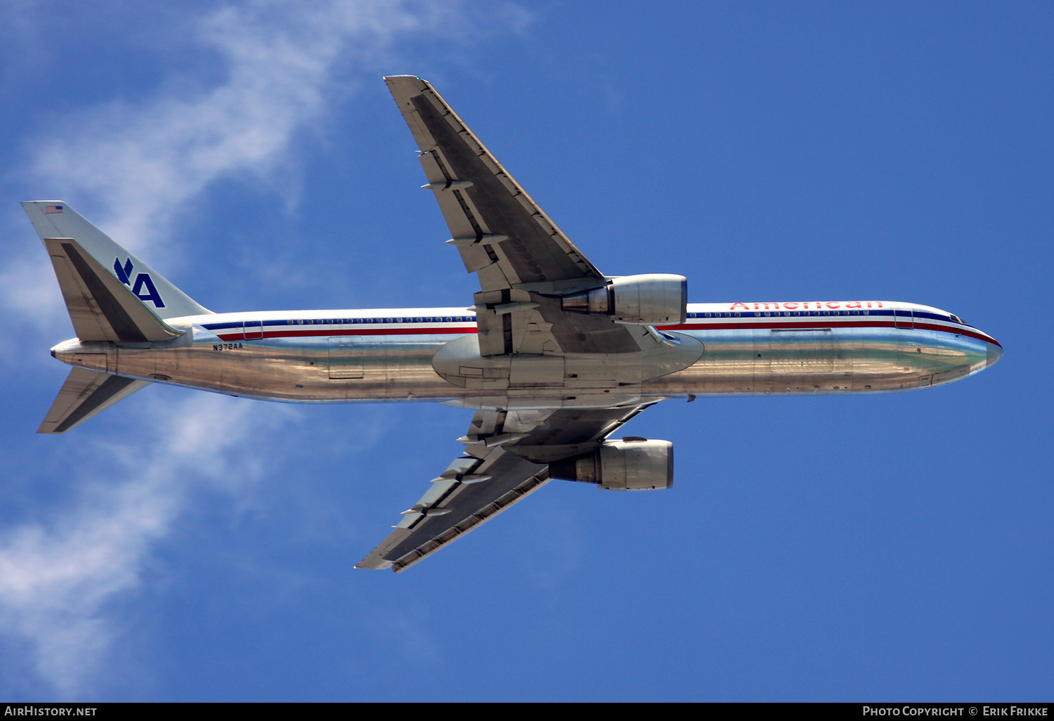 Aircraft Photo of N372AA | Boeing 767-323/ER | American Airlines | AirHistory.net #351070