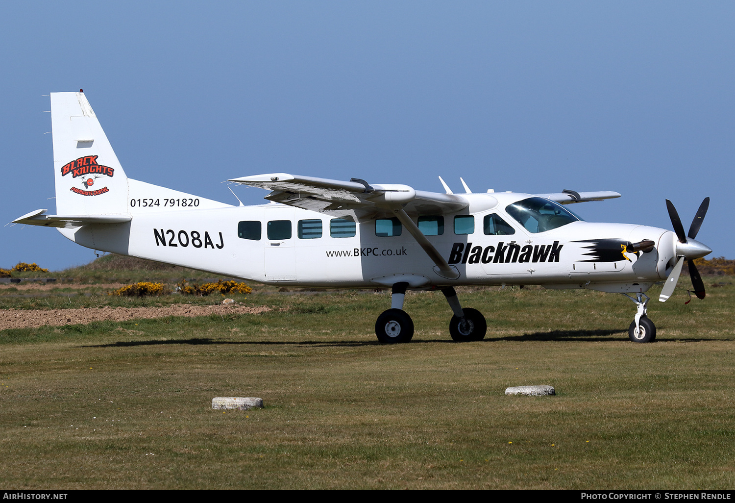 Aircraft Photo of N208AJ | Cessna 208B Grand Caravan | Black Knights Parachute Centre | AirHistory.net #351078