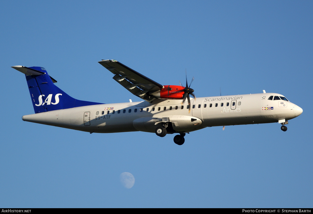 Aircraft Photo of ES-ATF | ATR ATR-72-600 (ATR-72-212A) | Scandinavian Airlines - SAS | AirHistory.net #351083