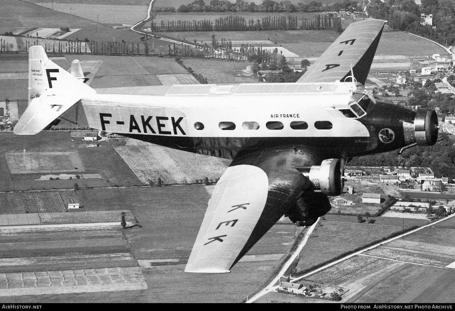 Aircraft Photo of F-AKEK | Wibault 283T | Air France | AirHistory.net #351099