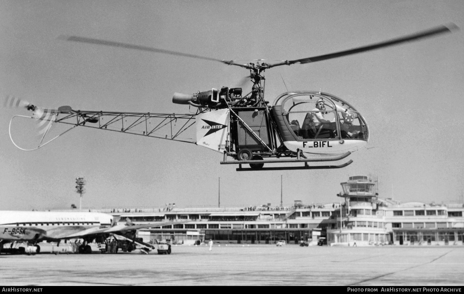 Aircraft Photo of F-BIFL | Sud SE-3130 Alouette II | Air Inter | AirHistory.net #351103