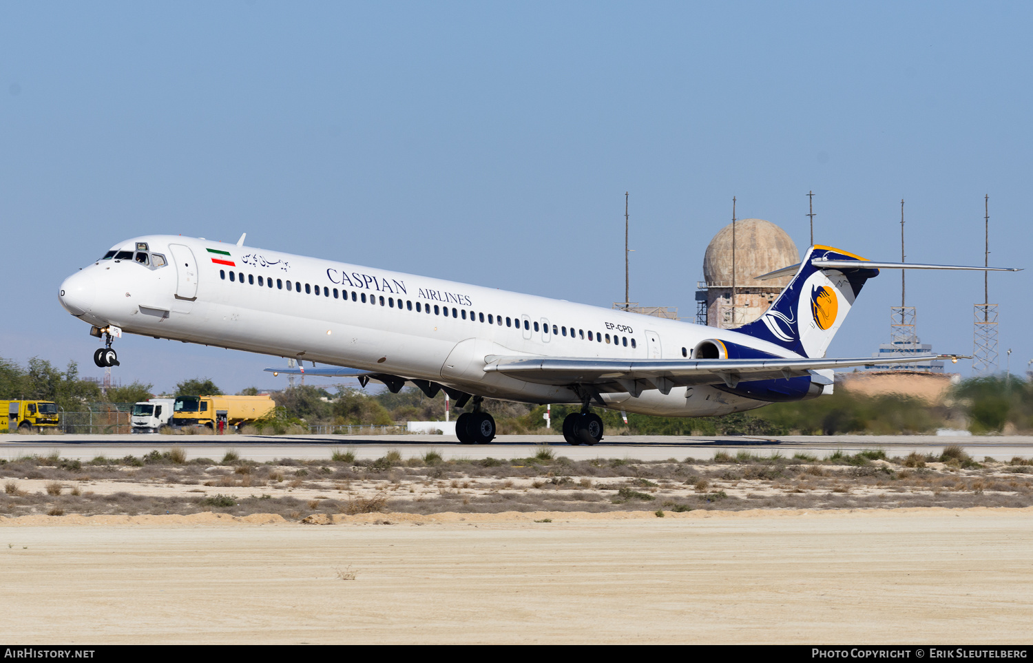 Aircraft Photo of EP-CPD | McDonnell Douglas MD-83 (DC-9-83) | Caspian Airlines | AirHistory.net #351113