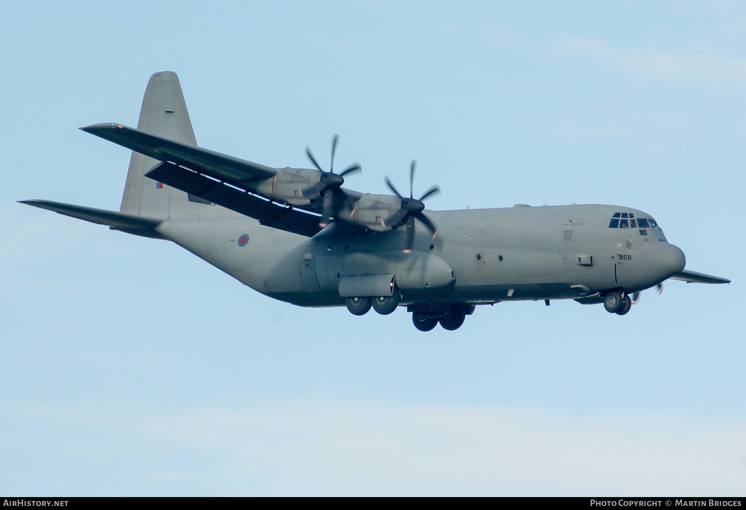 Aircraft Photo of ZH868 | Lockheed Martin C-130J-30 Hercules C4 | UK - Air Force | AirHistory.net #351122