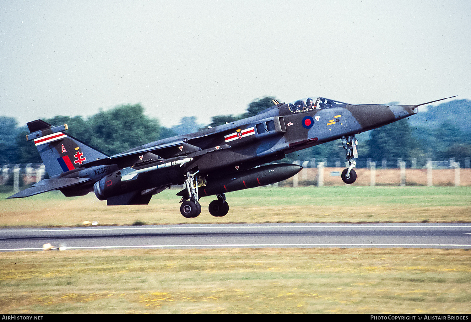 Aircraft Photo of XZ363 | Sepecat Jaguar GR1A | UK - Air Force | AirHistory.net #351123