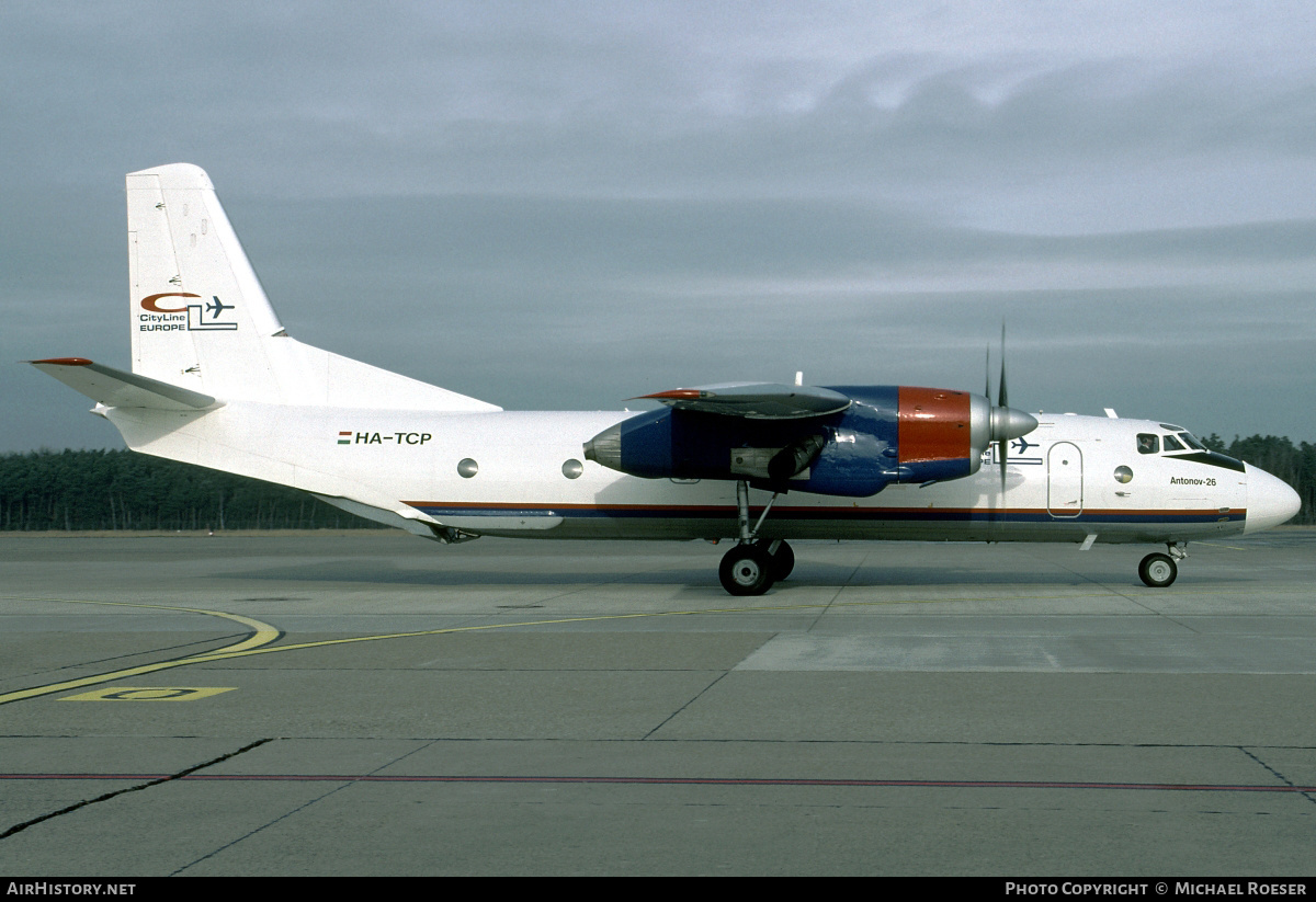 Aircraft Photo of HA-TCP | Antonov An-26B | CityLine Europe | AirHistory.net #351138