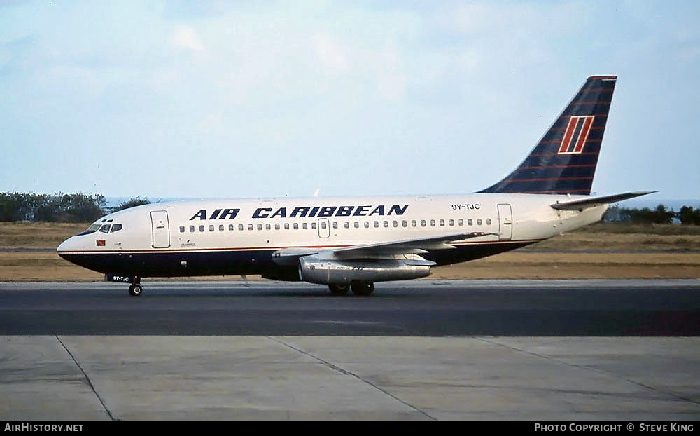 Aircraft Photo of 9Y-TJC | Boeing 737-2H4 | Air Caribbean | AirHistory.net #351139