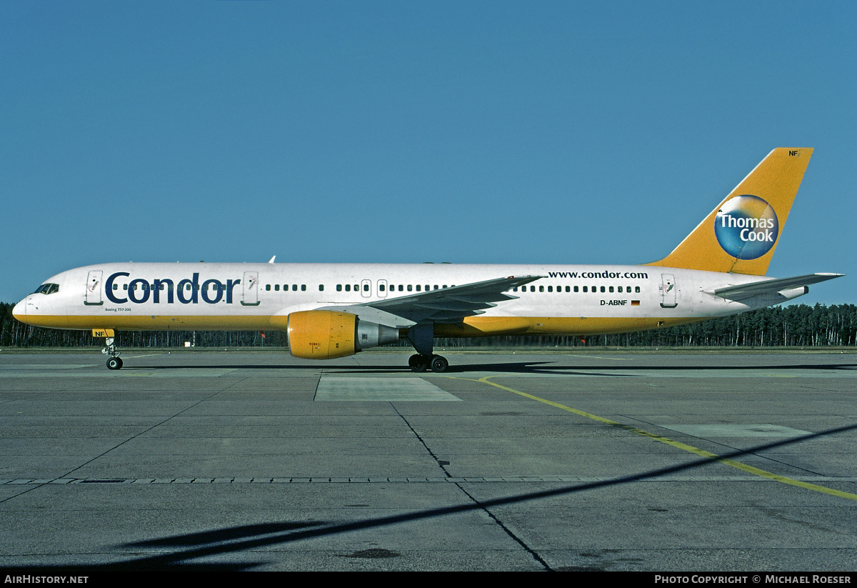 Aircraft Photo of D-ABNF | Boeing 757-230 | Condor Flugdienst | AirHistory.net #351159