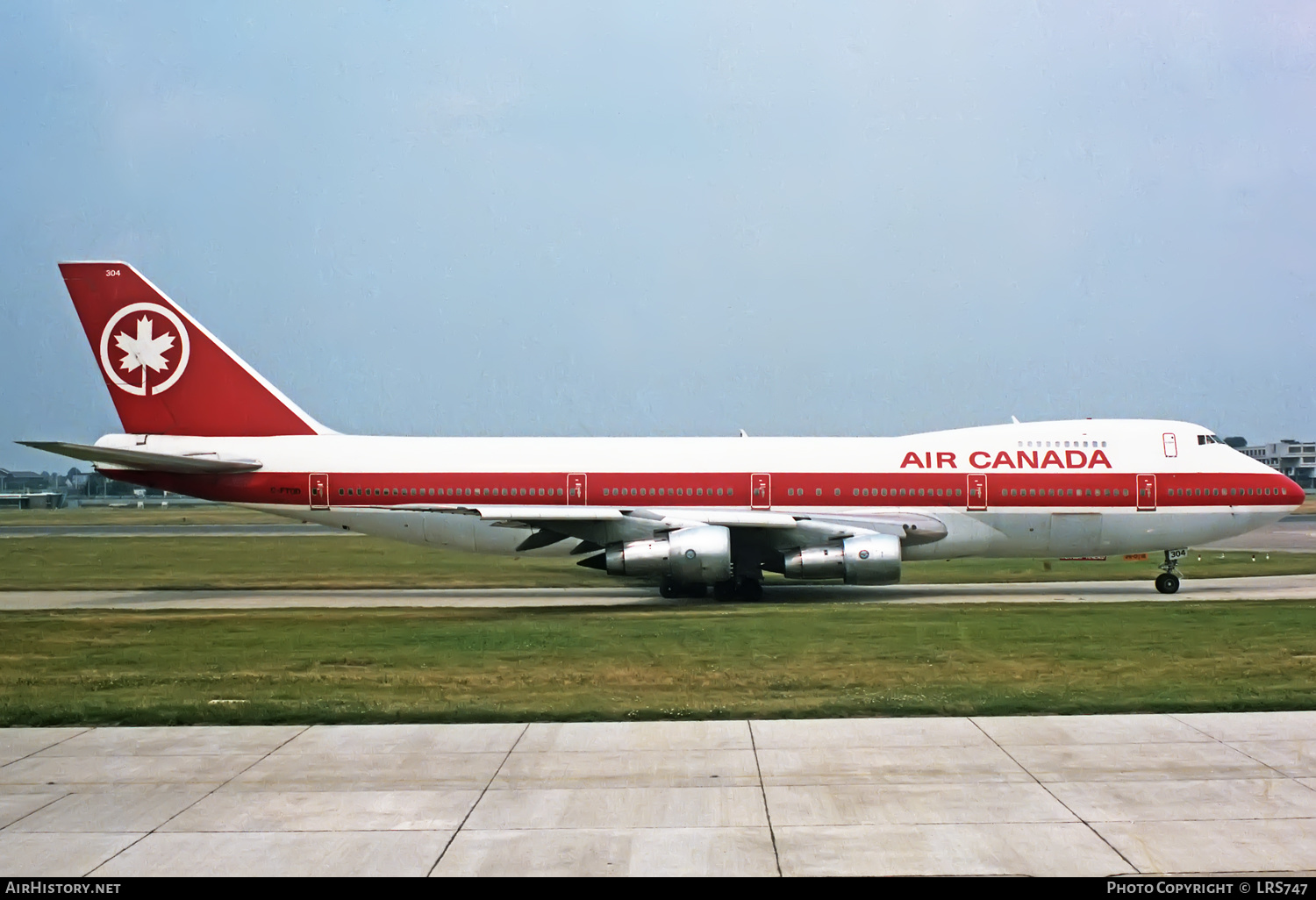 Aircraft Photo of C-FTOD | Boeing 747-133 | Air Canada | AirHistory.net #351162