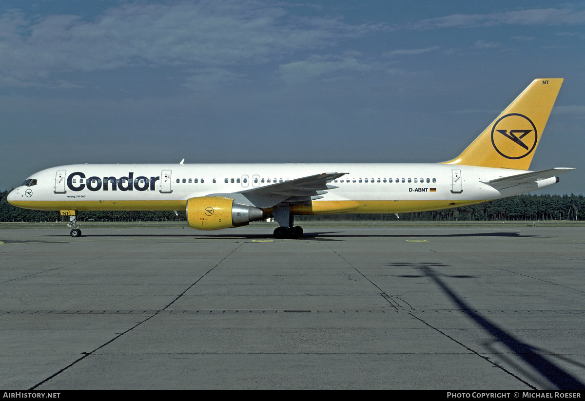 Aircraft Photo of D-ABNT | Boeing 757-230 | Condor Flugdienst | AirHistory.net #351178