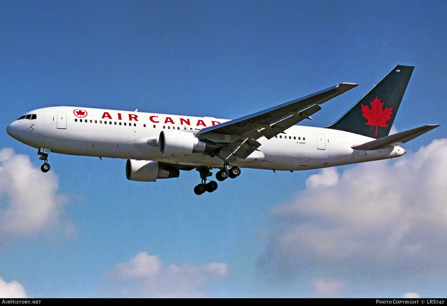 Aircraft Photo of C-GDSU | Boeing 767-233/ER | Air Canada | AirHistory.net #351183