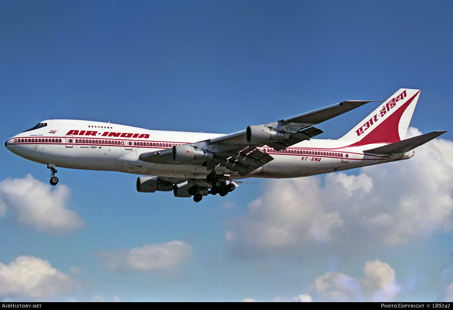 Aircraft Photo of VT-ENQ | Boeing 747-212B | Air India | AirHistory.net #351185