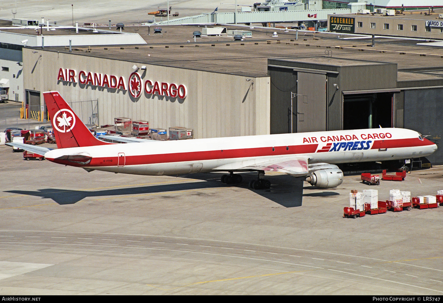 Aircraft Photo of C-FTIQ | McDonnell Douglas DC-8-73AF | Air Canada Cargo Express | AirHistory.net #351191