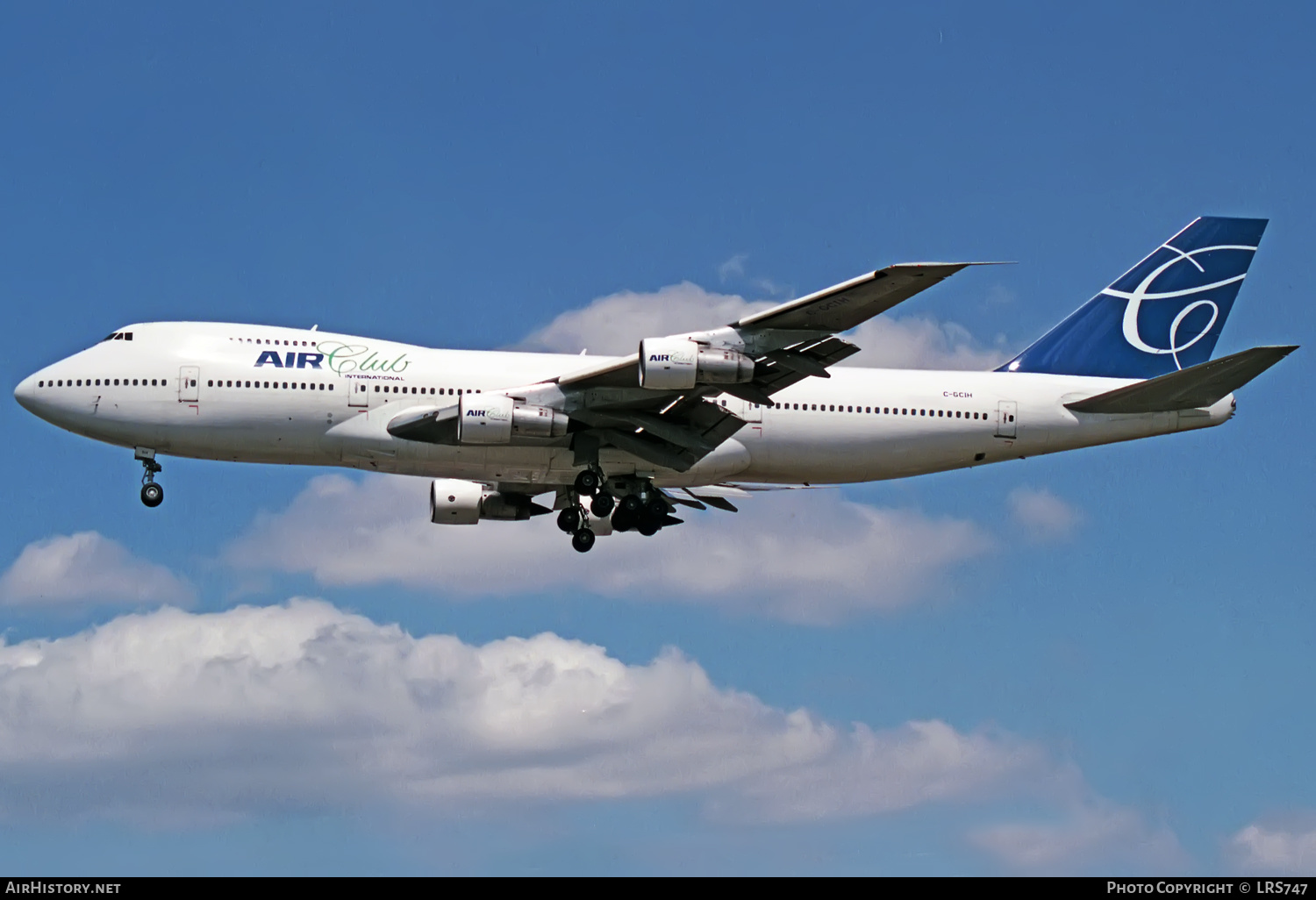 Aircraft Photo of C-GCIH | Boeing 747-212B | Air Club International | AirHistory.net #351198