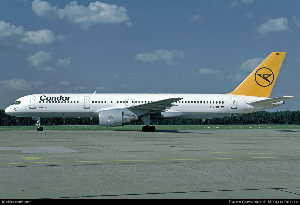 Aircraft Photo of D-ABNA | Boeing 757-230 | Condor Flugdienst | AirHistory.net #351207