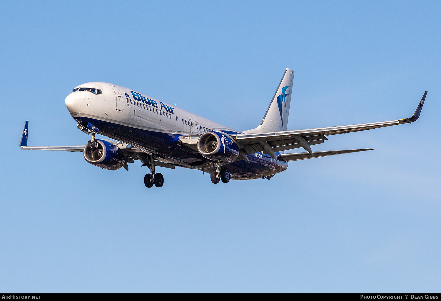 Aircraft Photo of YR-BML | Boeing 737-82R | Blue Air | AirHistory.net #351217